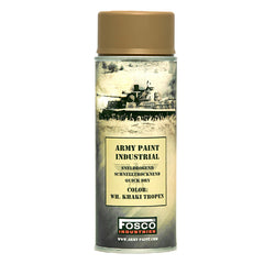 Vopsea Spray Militară Set Fosco Industries Khaki Tropical - Camuflaj Superior Rapid