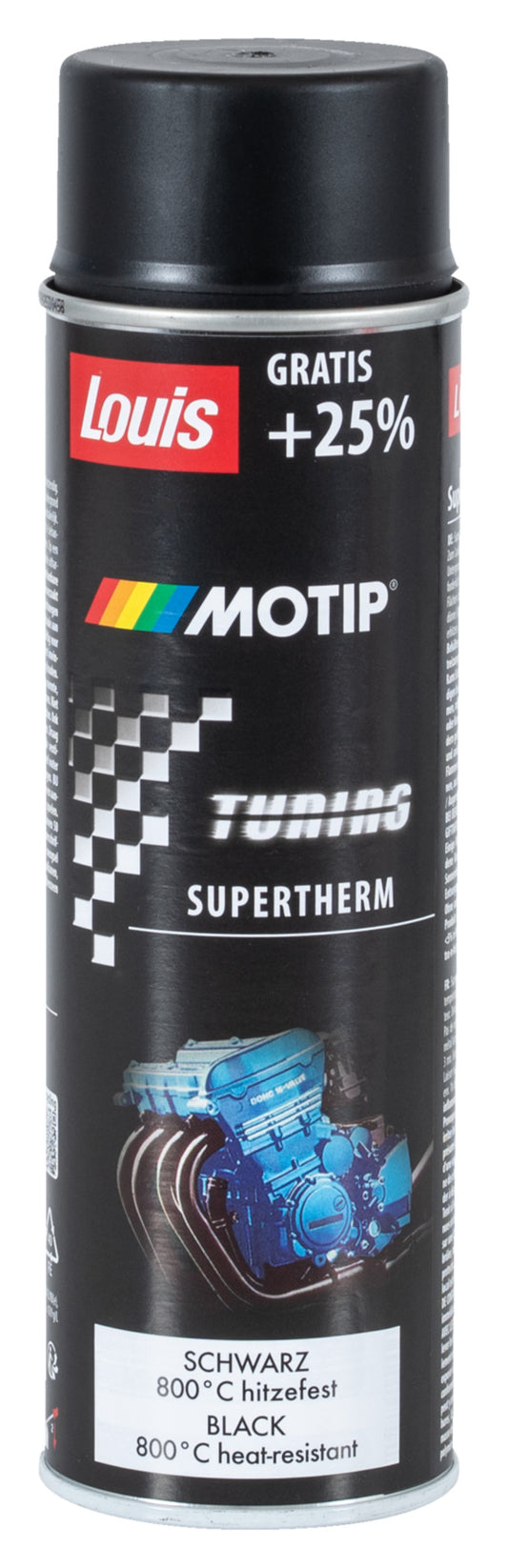 Vopsea Termorezistentă Auspufflack Dupli-Color - 800°C, Negru