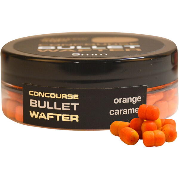 Wafer Cârlig Benzar Mix Bullet 5mm - Portocaliu-Caramel, Atracție Rapidă