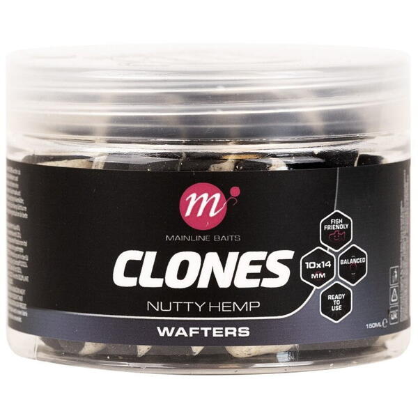 Wafters Clones Barrel Hemp 13mm Mainline - Echilibru Perfect, Aroma Cânepă - 1