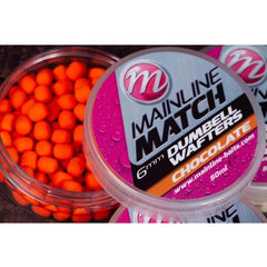 Wafters Dumbell Orange Chocolate Mainline - 6mm, Atracție Maximă