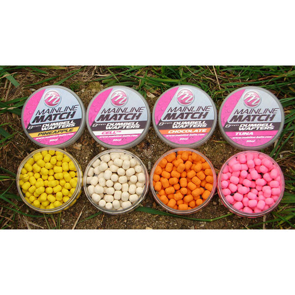 Wafters Dumbell White Cell Mainline 6mm - Atractivitate Maximă Crap