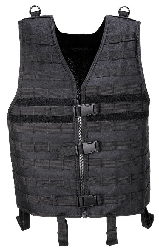 Westă tactică MOLLE Light negru MFH - Ajustabilă, Sistem Modular