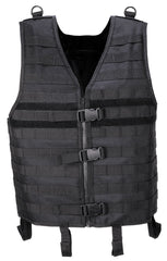 Westă tactică MOLLE Light negru MFH - Ajustabilă, Sistem Modular