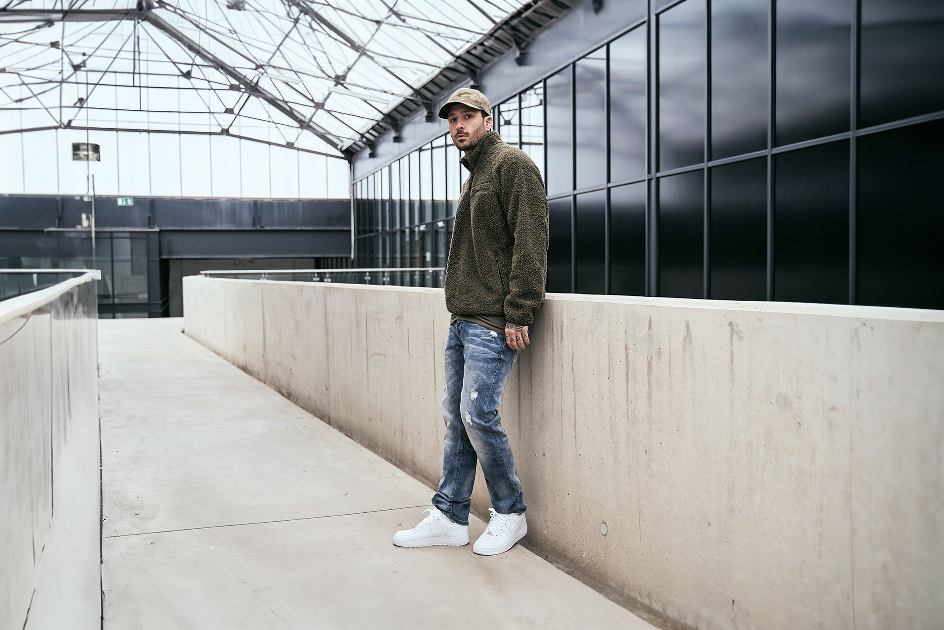 Will Denim Jeans Denim Blue Brandit - Durabilitate Zilnica