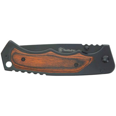 Briceag Smith & Wesson® 1136969 Wood Handle Folder