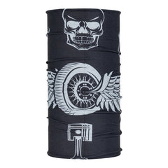 Wrap Multifuncțional Biker Coolmax Negru - Protecție Adaptabilă și Uscată