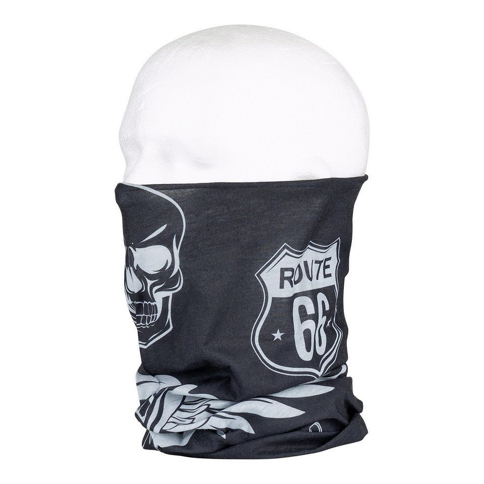 Wrap Multifuncțional Biker Coolmax Negru - Protecție Adaptabilă și Uscată
