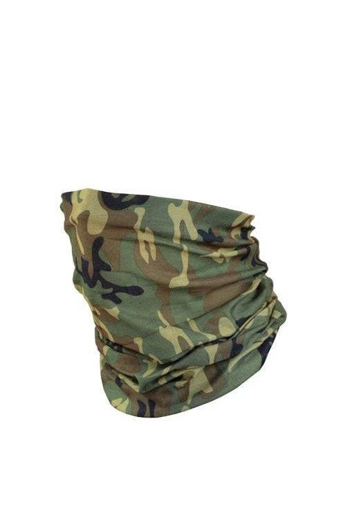 Bandana Multifunctionala Camuflaj Woodland