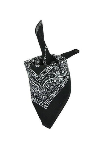 Bandana Western Negru