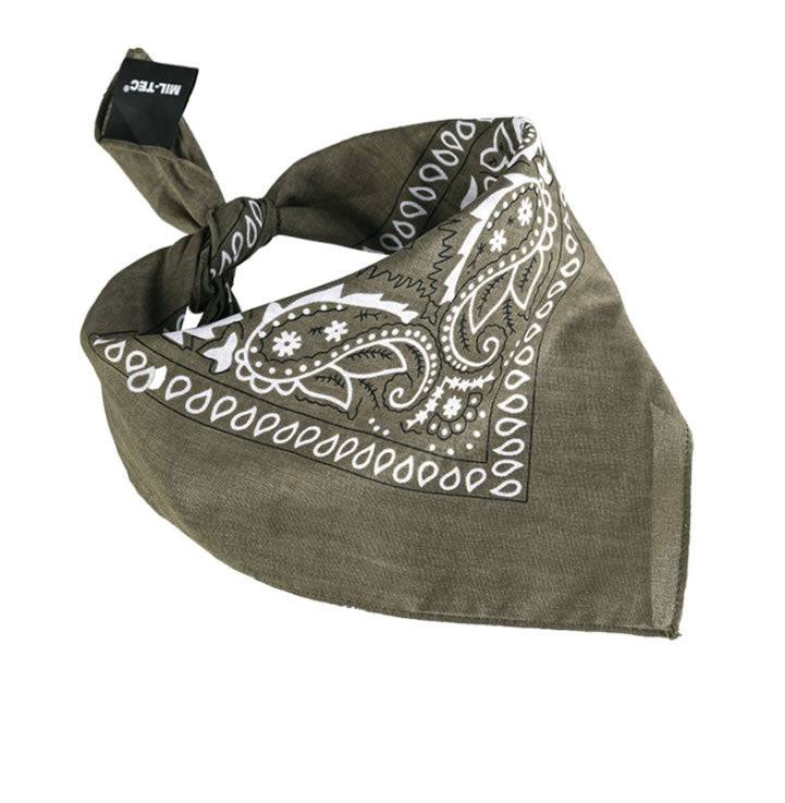 Bandana Western Oliv