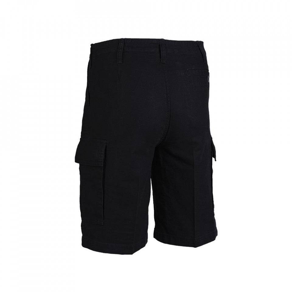 Bermude Prespalate Moleskin Negre