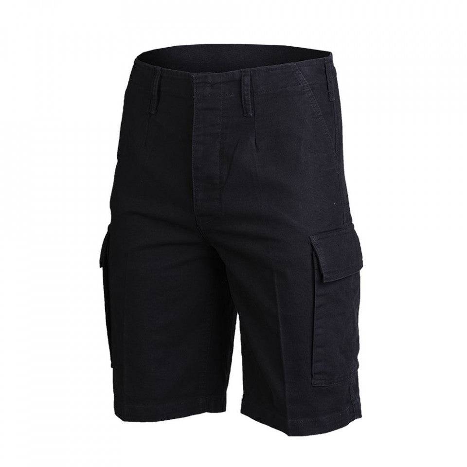Bermude Prespalate Moleskin Negre