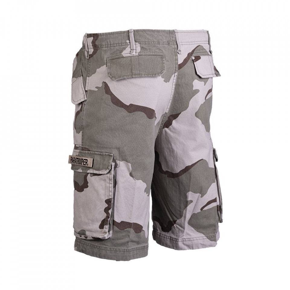 Bermude Prespalate Paratrooper Camuflaj Desert 3 Culori