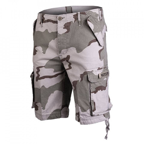Bermude Prespalate Paratrooper Camuflaj Desert 3 Culori