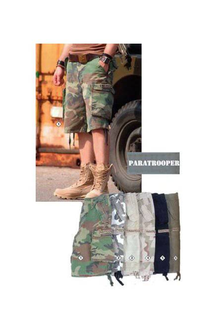 Bermude Prespalate Paratrooper Woodland