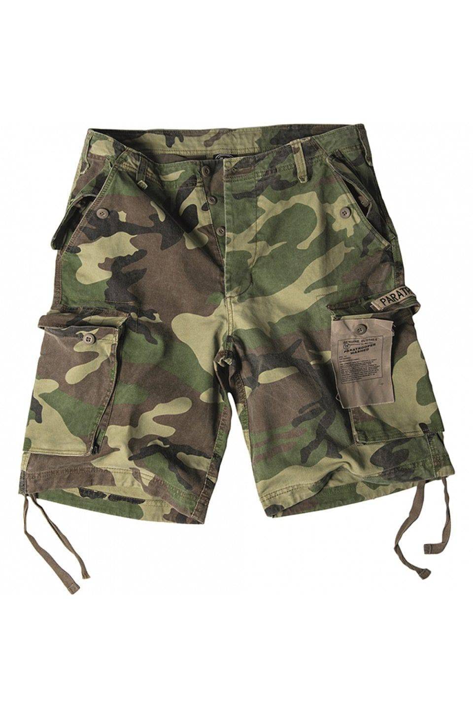 Bermude Prespalate Paratrooper Woodland