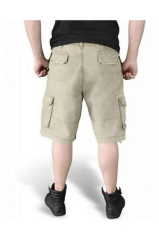 Bermude Raw Vintage Camuflaj Bej