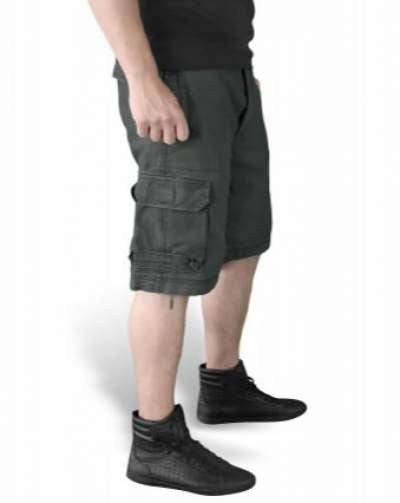 Bermude Raw Vintage Camuflaj Negre