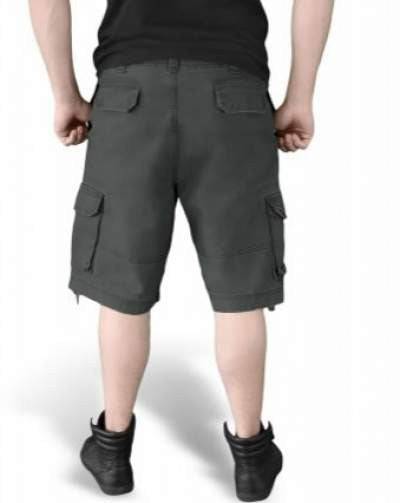 Bermude Raw Vintage Camuflaj Negre