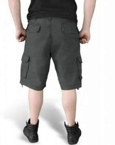 Bermude Raw Vintage Camuflaj Negre