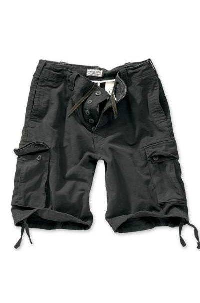Bermude Raw Vintage Camuflaj Negre