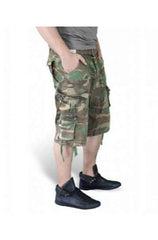 Bermude Raw Vintage Division Camuflaj Woodland