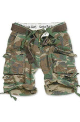 Bermude Raw Vintage Division Camuflaj Woodland