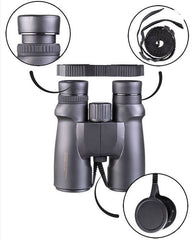 Binoclu Waterproof 8x42 Negru – Claritate Optică, Protecție Completă și Performanță Fiabilă pe Teren