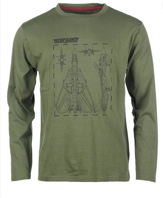 Bluza Barbati ′Top Gun′ Oliv