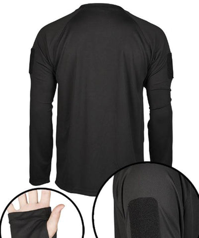 Bluza Tactical Long Sleeve Shirt Quick Dry Black