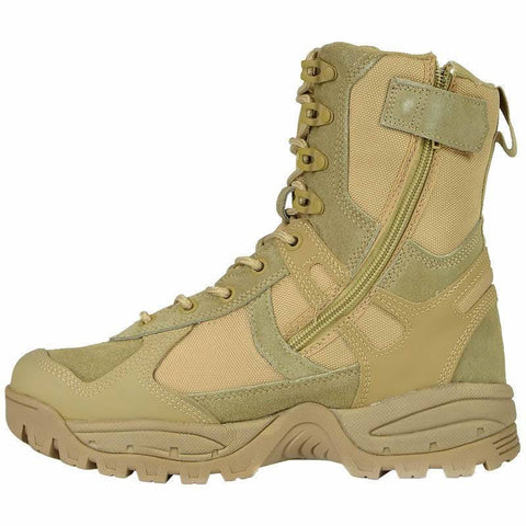 Bocanci Militari Desert Patrol One-Zip Coyote