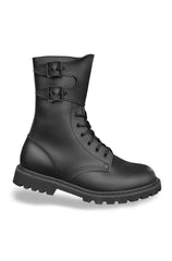 Bocanci de Luptă French Action din Piele – Rezistență Militară, Confort Termic și Fixare Sigură