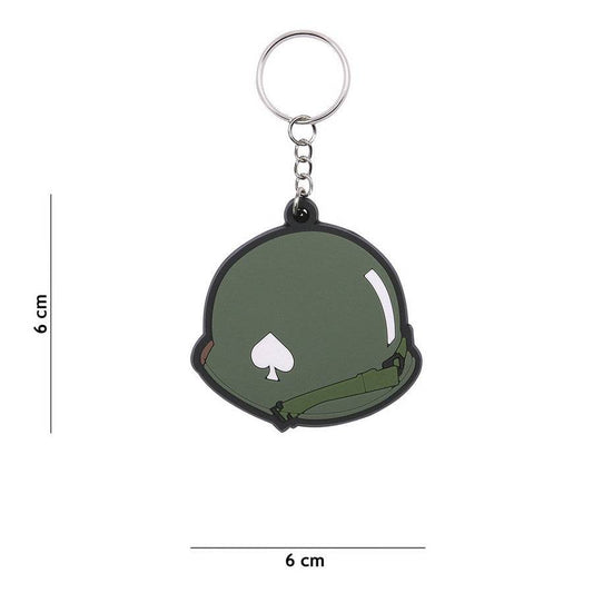 Breloc 3D Pvc 506Pir Helmet Wwii #113