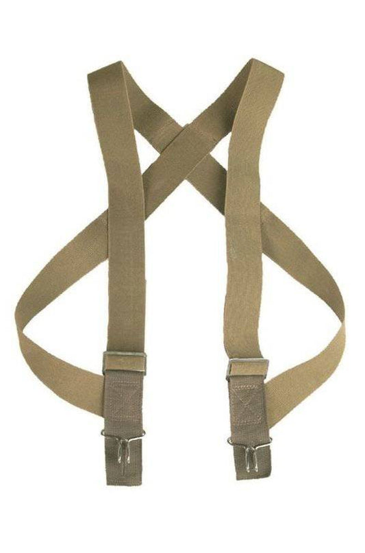 Bretele Coyote MIL-TEC® cu Cârlige – Tactice, Elastice și Ușor de Purtat