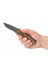 Briceag Automat Boker Plus Strike Coyote Tanto