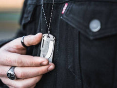 Briceag Boker Plus Dog Tag Knife