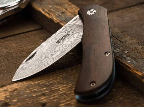 Briceag Boker Plus Exskelibur Ii Cocobolo Damast