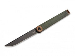 Briceag Boker Plus Kaizen Green Canvas Micarta