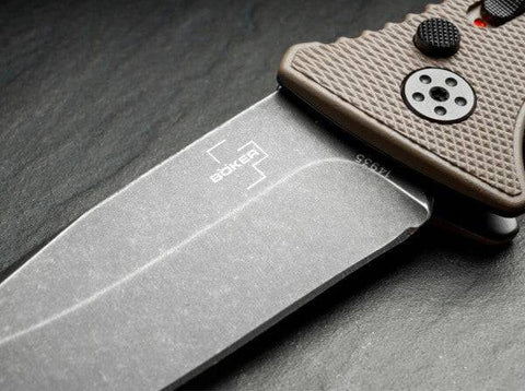 Briceag Boker Plus Strike Droppoint Coyote