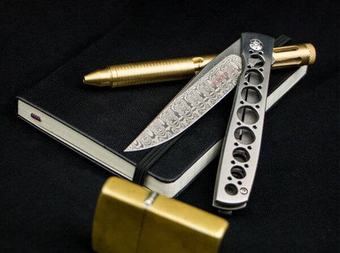 Briceag Boker Plus Urban Trapper Damasteel