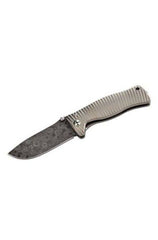 Briceag Lionsteel Sr-1 Titanium Raindrop Damast