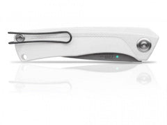 Briceag Militar Z200 Stonewash Plain Edge G10 White Anv Knives Anvz200-007