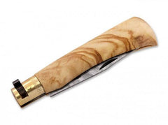 Briceag Old Bear Collection M Damascus Olive