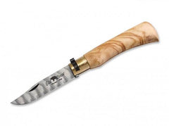 Briceag Old Bear Collection M Damascus Olive