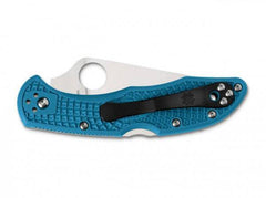 Briceag Spyderco Delica 4 Lightweight Flat Ground Blue