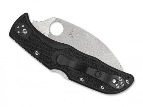 Briceag Spyderco Endela Lightweight Plainedge Wharncliffe Black