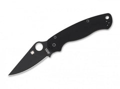 Briceag Spyderco Para-Military 2 Black G10 Plain