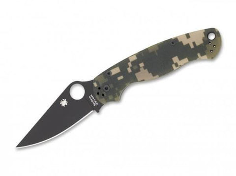 Briceag Spyderco Para-Military 2 Digital Camo G10 Black