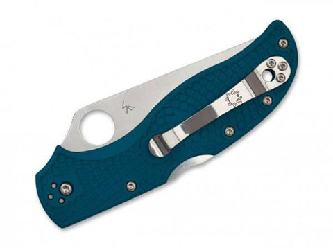Briceag Spyderco Stretch 2 Lightweight K390 Blue